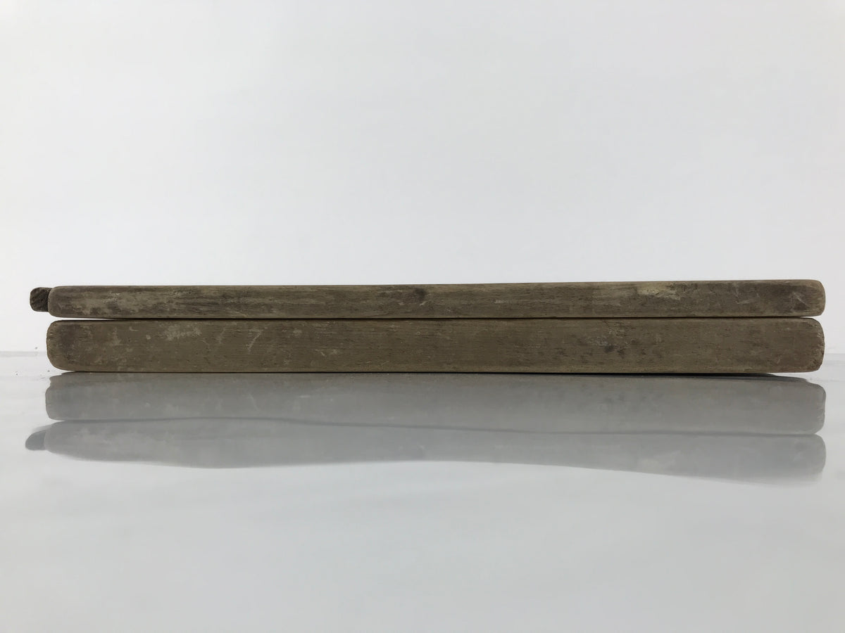 Japanese Wood Carved Kashigata Cake Mold Vtg Sweet Wagashi Tai Madai Fish Kg813