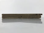 Japanese Wood Carved Kashigata Cake Mold Vtg Sweet Wagashi Tai Madai Fish Kg813