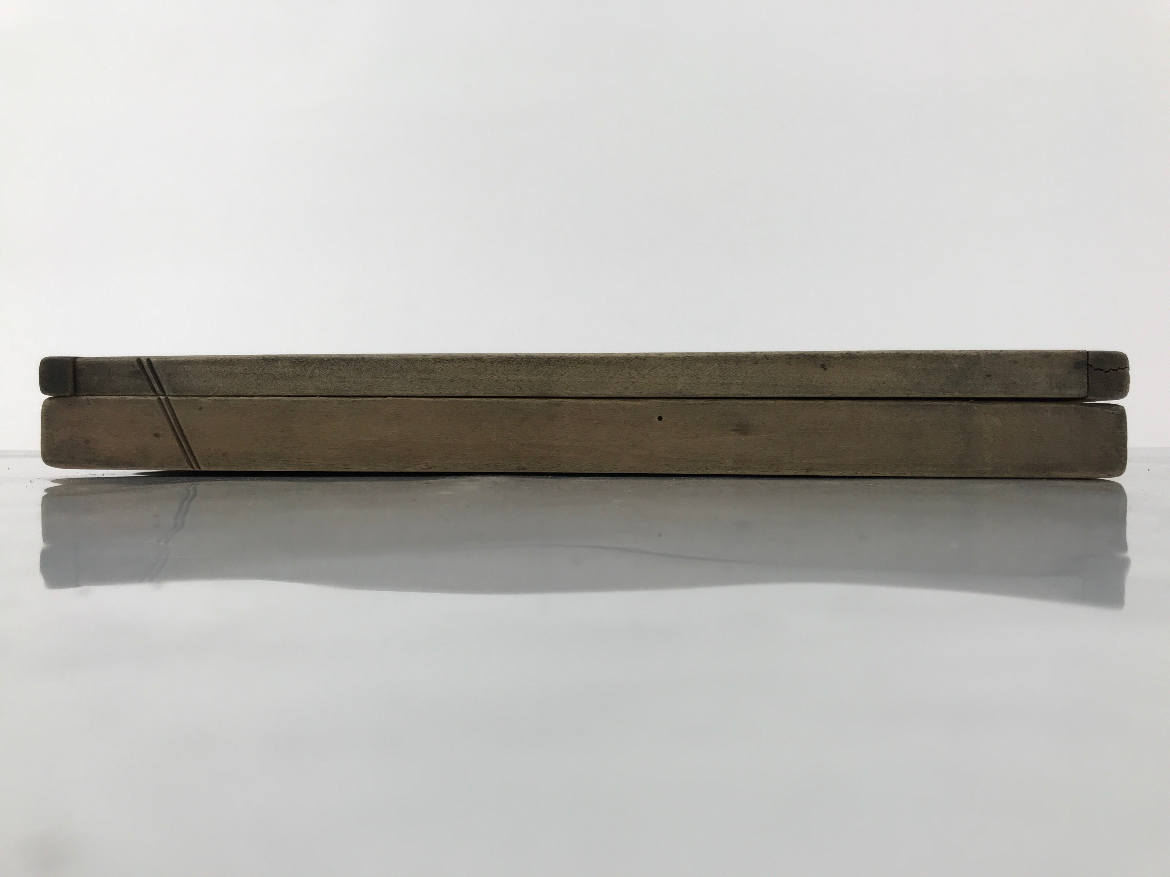 Japanese Wood Carved Kashigata Cake Mold Vtg Sweet Wagashi Tai Madai Fish Kg814