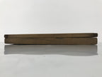 Japanese Wood Carved Kashigata Cake Mold Vtg Sweet Wagashi Tai Madai Fish Kg814