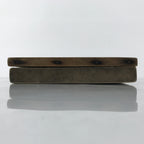 Japanese Wood Carved Kashigata Cake Mold Vtg Sweet Wagashi Tai Madai Fish Kg814
