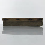 Japanese Wood Carved Kashigata Cake Mold Vtg Sweet Wagashi Tai Madai Fish Kg814