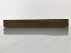 Japanese Wood Carved Kashigata Cake Mold Vtg Sweet Wagashi Tai Madai Fish Kg815