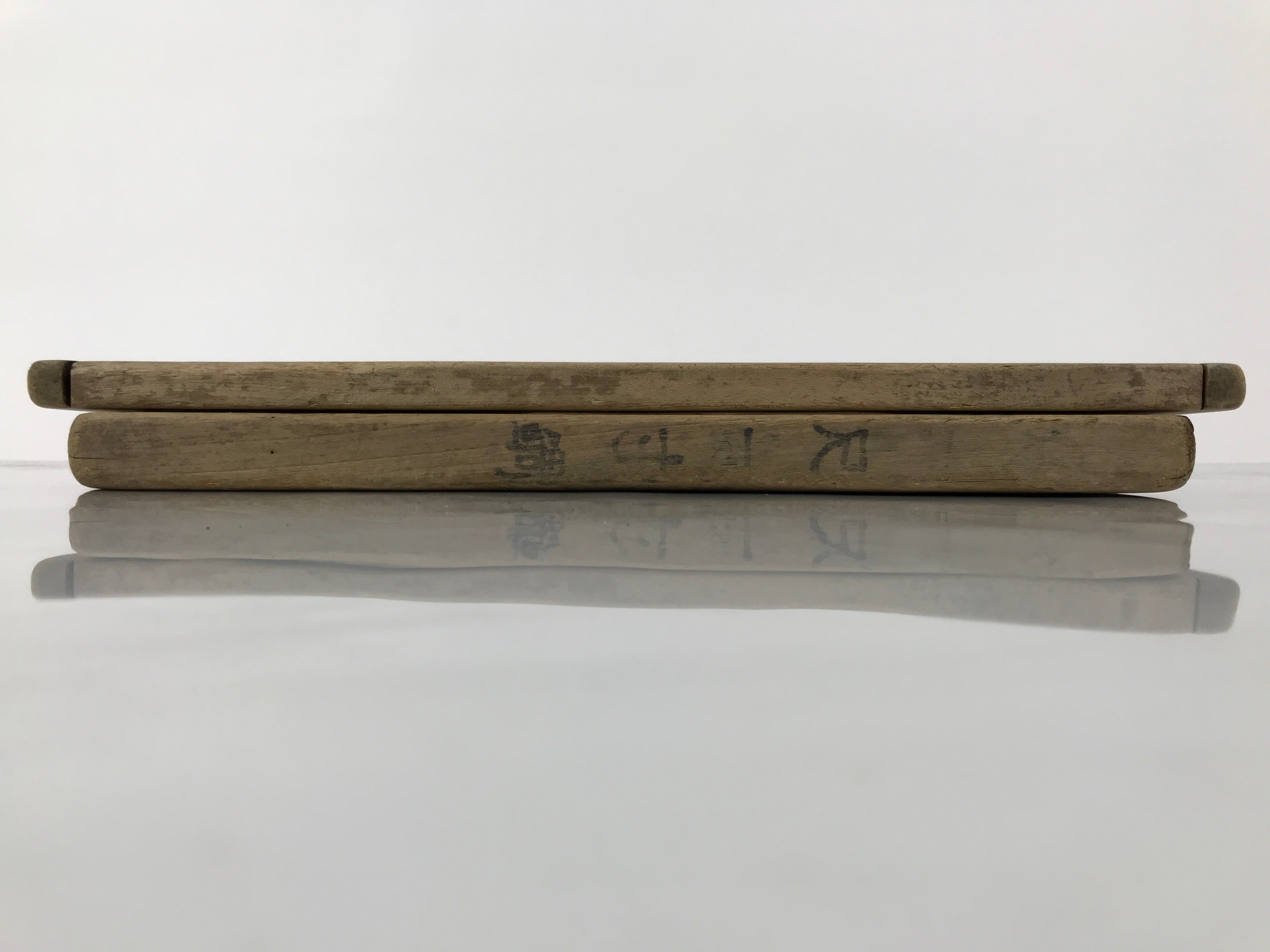 Japanese Wood Carved Kashigata Cake Mold Vtg Sweet Wagashi Tai Madai Fish Kg816