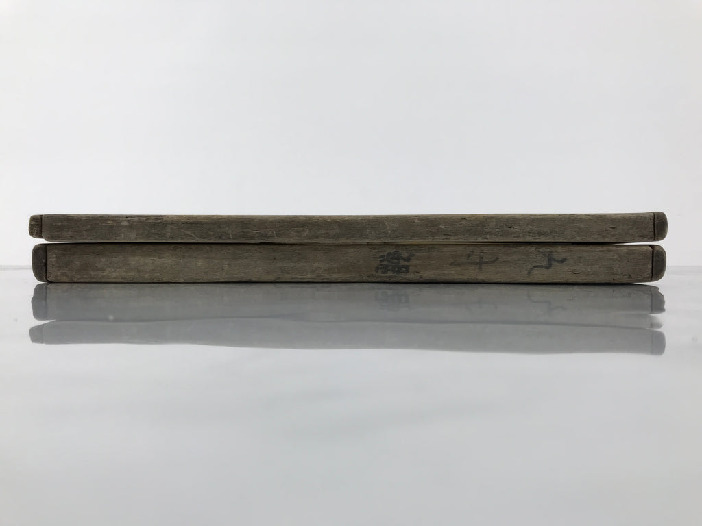 Japanese Wood Carved Kashigata Cake Mold Vtg Sweet Wagashi Tai Madai Fish Kg817