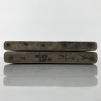Japanese Wood Carved Kashigata Cake Mold Vtg Sweet Wagashi Tai Madai Fish Kg817