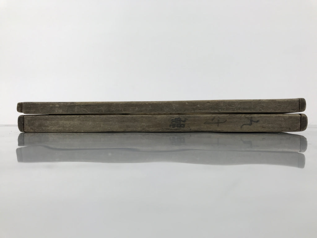 Japanese Wood Carved Kashigata Cake Mold Vtg Sweet Wagashi Tai Madai Fish Kg817