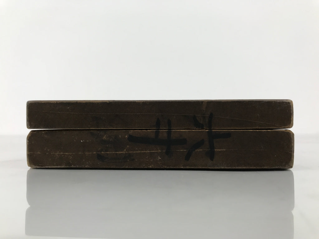 Japanese Wood Carved Kashigata Cake Mold Vtg Sweet Wagashi Tai Madai Fish Kg818
