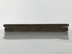 Japanese Wood Carved Kashigata Cake Mold Vtg Sweet Wagashi Tai Madai Fish Kg820
