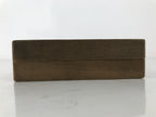 Japanese Wood Carved Kashigata Cake Mold Vtg Sweet Wagashi Tsuru Crane Kg617