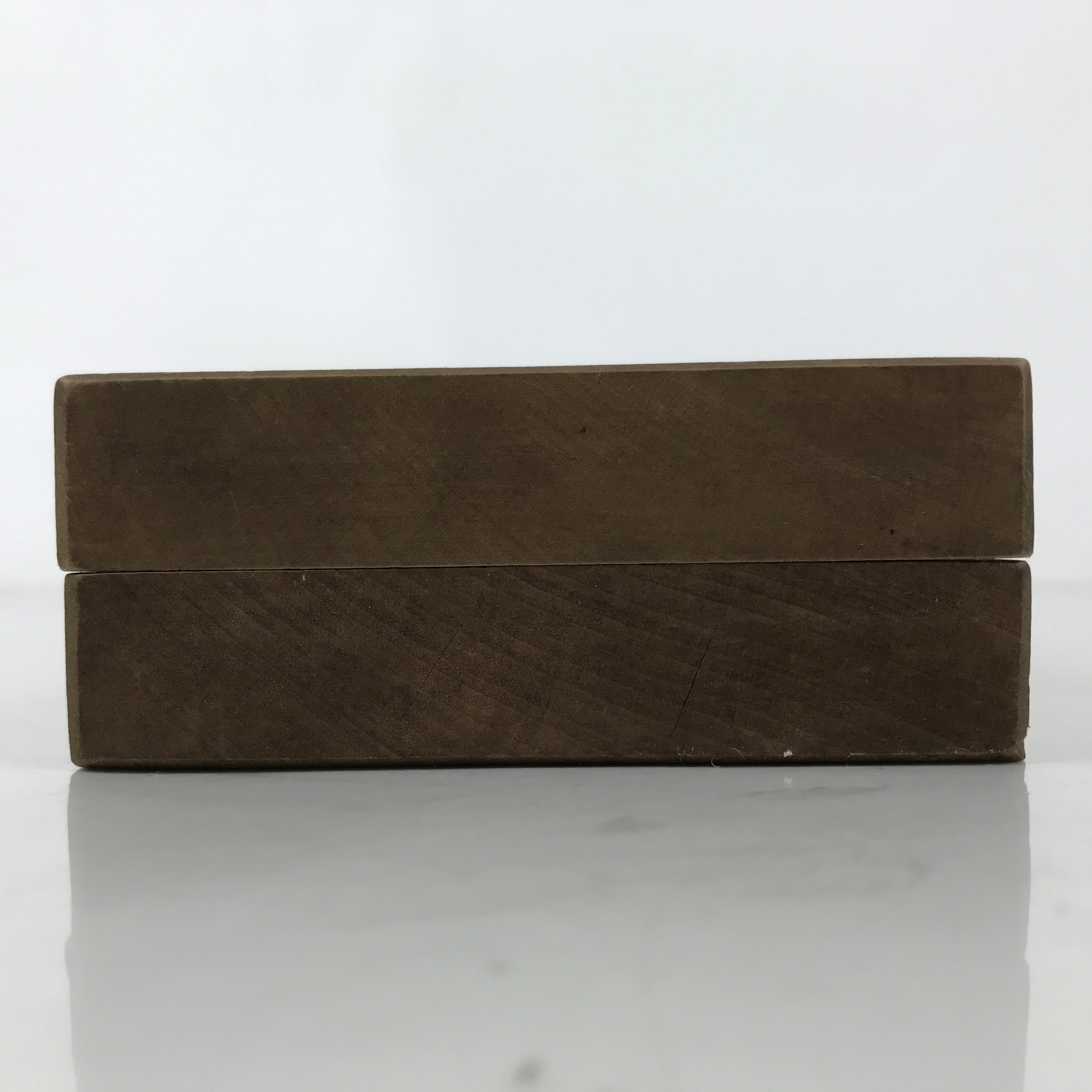 Japanese Wood Carved Kashigata Cake Mold Vtg Sweet Wagashi Tsuru Crane Kg617