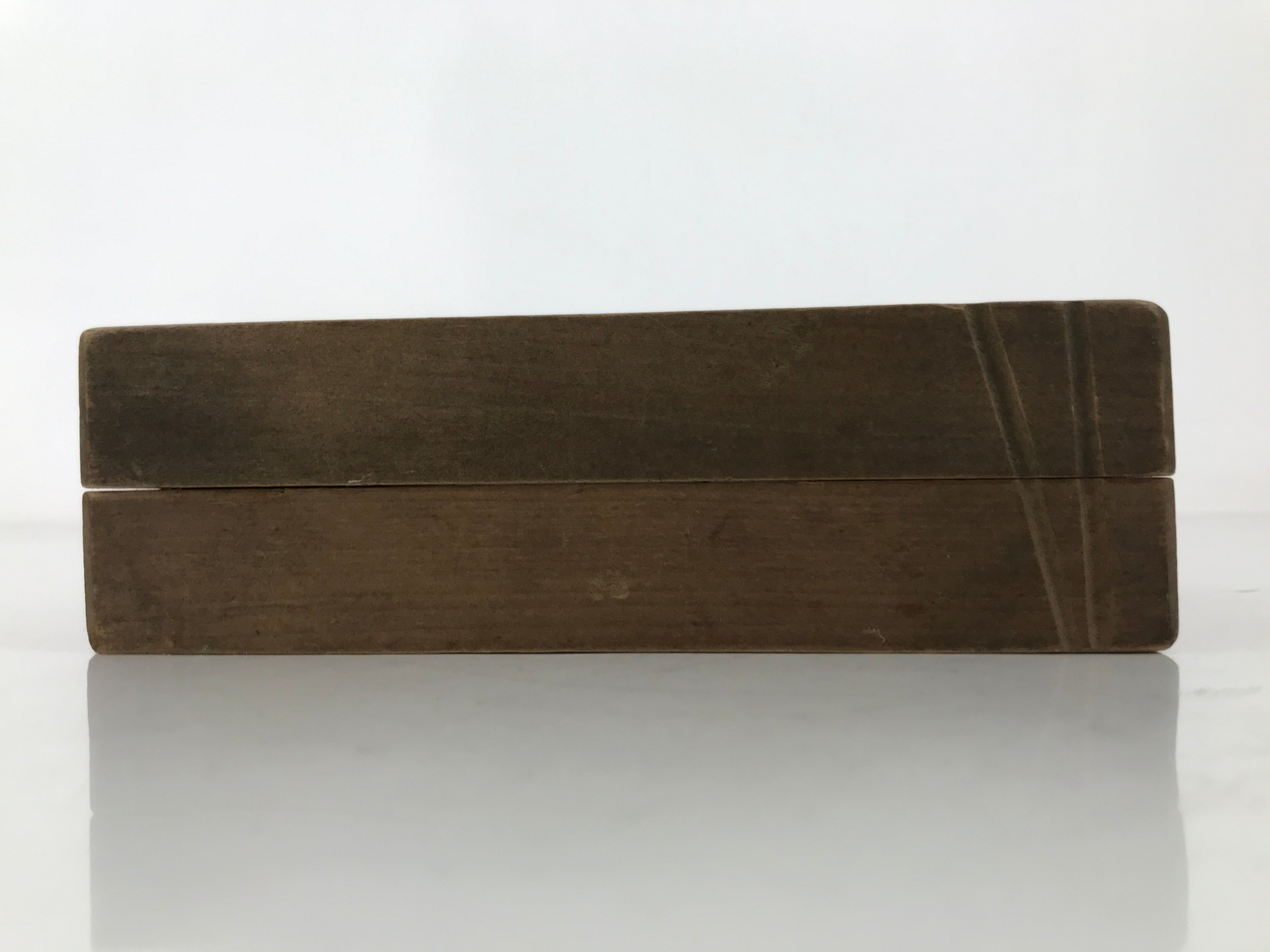 Japanese Wood Carved Kashigata Cake Mold Vtg Sweet Wagashi Tsuru Crane Kg617