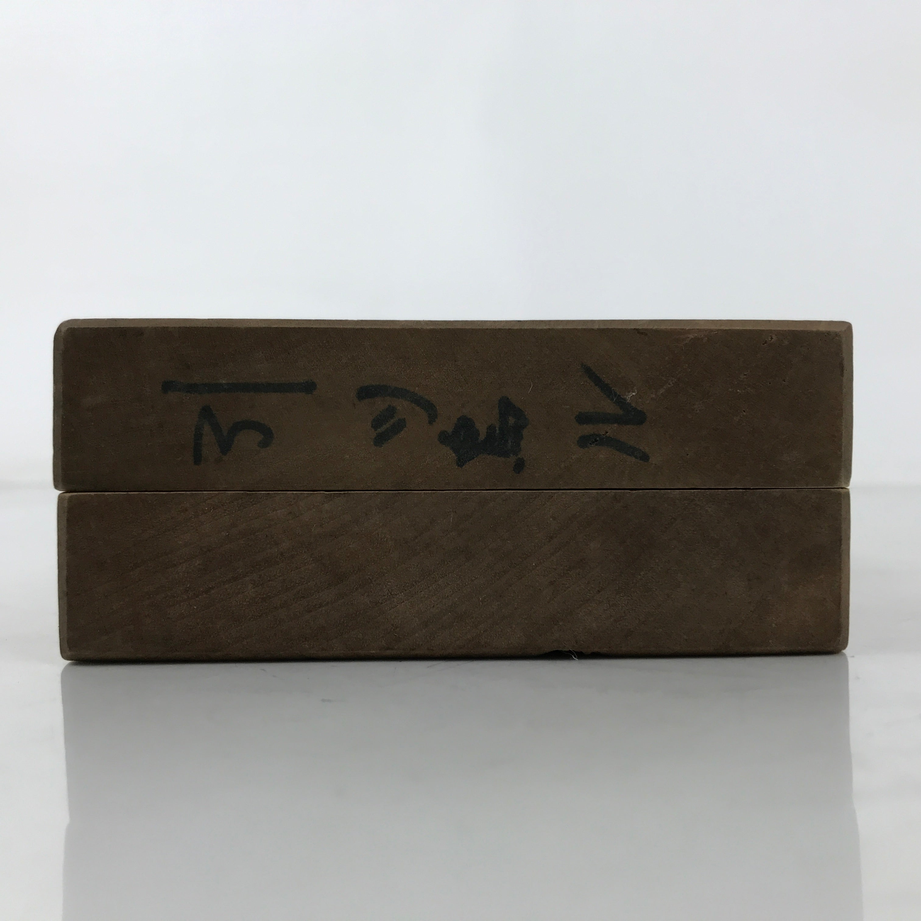 Japanese Wood Carved Kashigata Cake Mold Vtg Sweet Wagashi Tsuru Crane Kg617