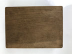 Japanese Wood Carved Kashigata Cake Mold Vtg Sweet Wagashi Tsuru Crane Kg617