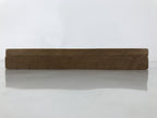 Japanese Wood Carved Kashigata Cake Mold Vtg Sweet Wagashi Warabi Fern Kg697