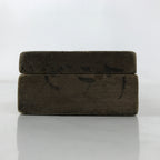 Japanese Wood Carved Kashigata Cake Mold Vtg Sweet Wagashi Warabi Fern Kg697