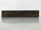 Japanese Wood Carved Kashigata Cake Mold Vtg Sweet Wagashi Water Ripple Kg583