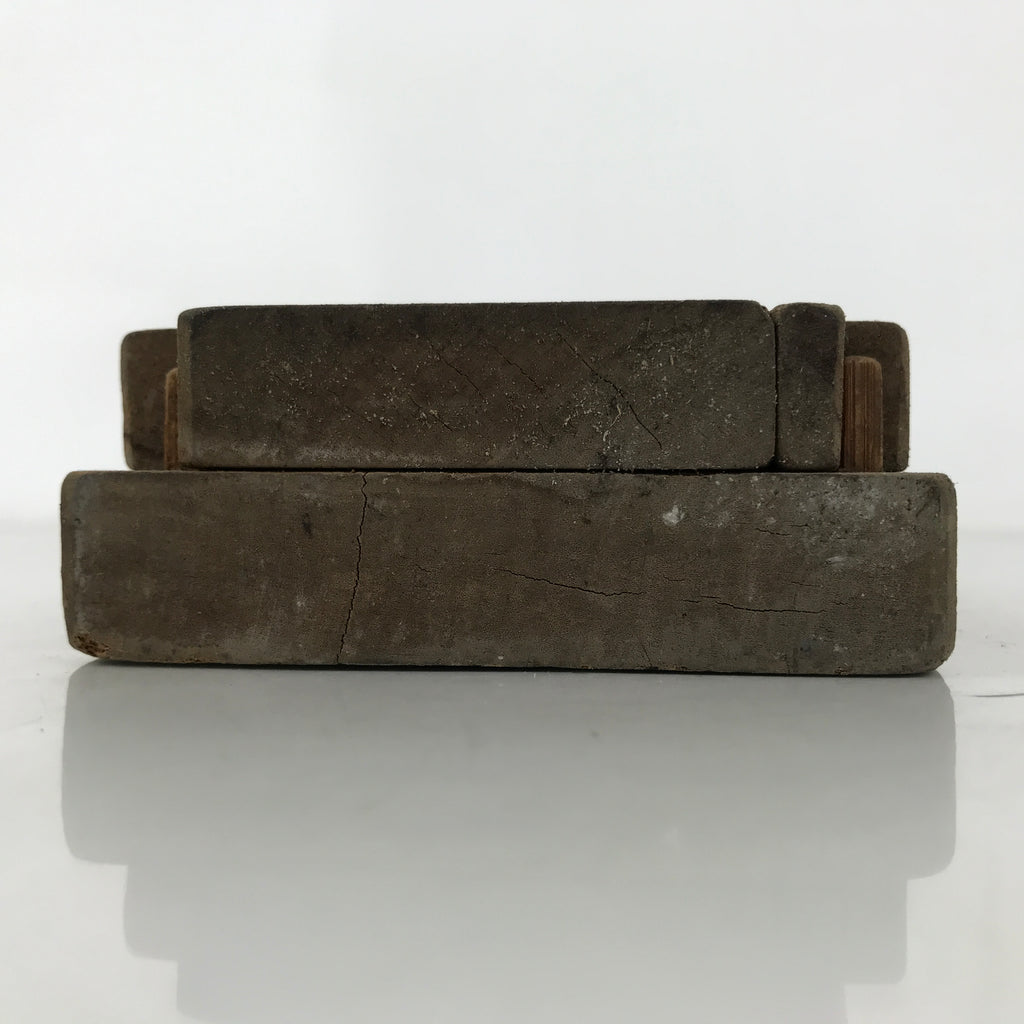 Japanese Wood Carved Kashigata Cake Mold Vtg Sweet Wagashi Wheat Gluten Kg690