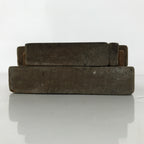 Japanese Wood Carved Kashigata Cake Mold Vtg Sweet Wagashi Wheat Gluten Kg690