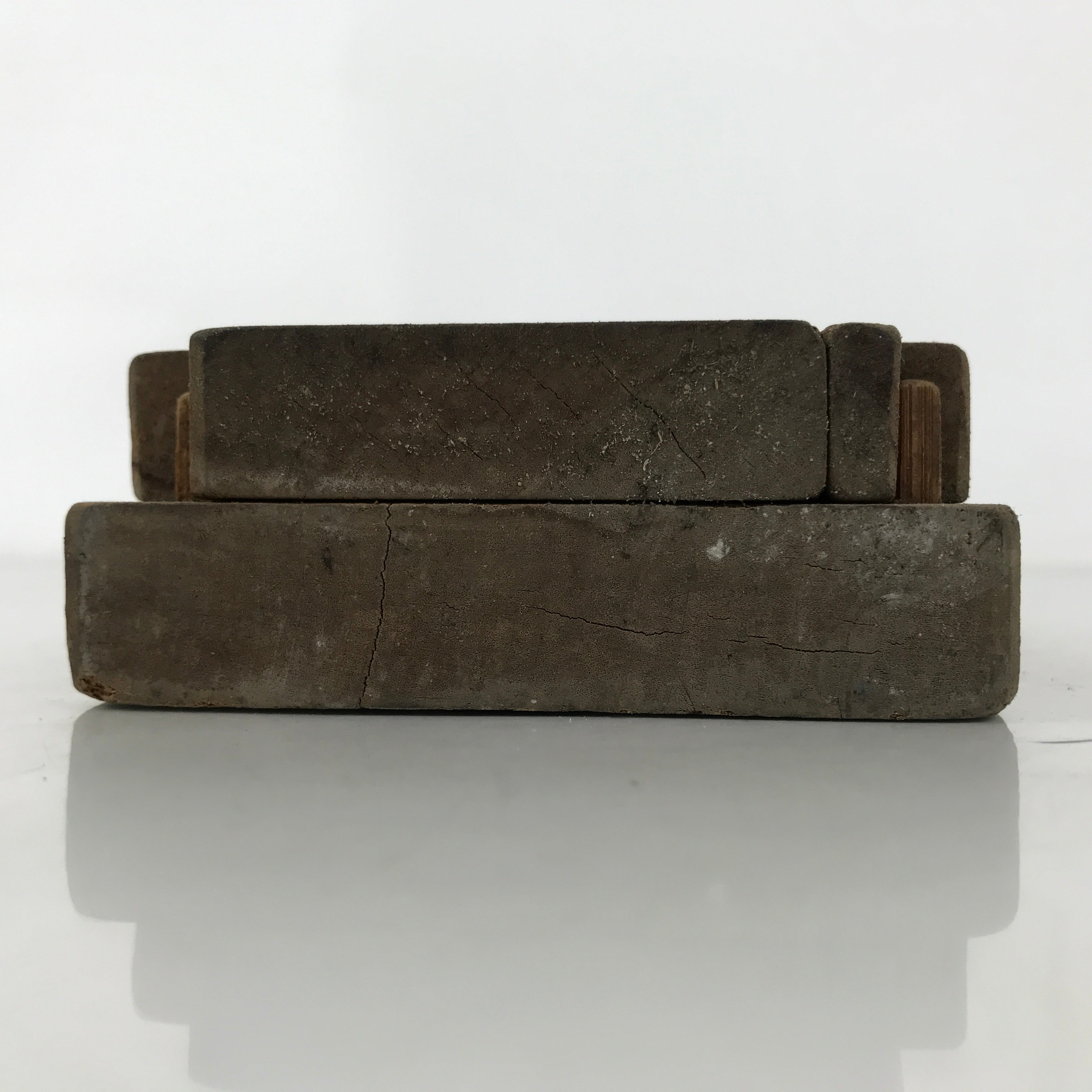 Japanese Wood Carved Kashigata Cake Mold Vtg Sweet Wagashi Wheat Gluten Kg690