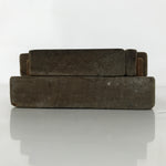 Japanese Wood Carved Kashigata Cake Mold Vtg Sweet Wagashi Wheat Gluten Kg690