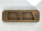 Japanese Wood Carved Kashigata Cake Mold Vtg Sweet Wagashi Wheat Gluten Kg690