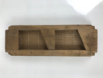 Japanese Wood Carved Kashigata Cake Mold Vtg Sweet Wagashi Wheat Gluten Kg690