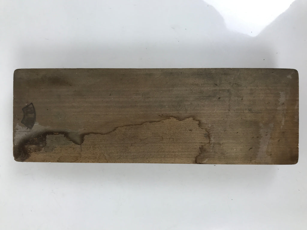 Japanese Wood Carved Kashigata Cake Mold Vtg Sweet Wagashi Wheat Gluten Kg690