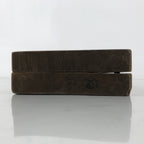 Japanese Wood Carved Kashigata Cake Mold Vtg Sweet Wagashi Wheat Gluten Kg702