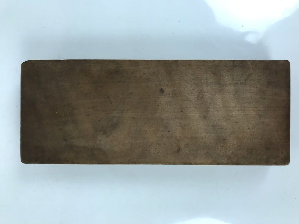 Japanese Wood Carved Kashigata Cake Mold Vtg Sweet Wagashi Wheat Gluten Kg702