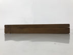 Japanese Wood Carved Kashigata Cake Mold Vtg Sweet Wagashi Zucchini Gourd Kg620