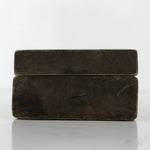 Japanese Wood Carved Kashigata Cake Mold Vtg Wagashi Yin Yang Inyou Onyou Kg623