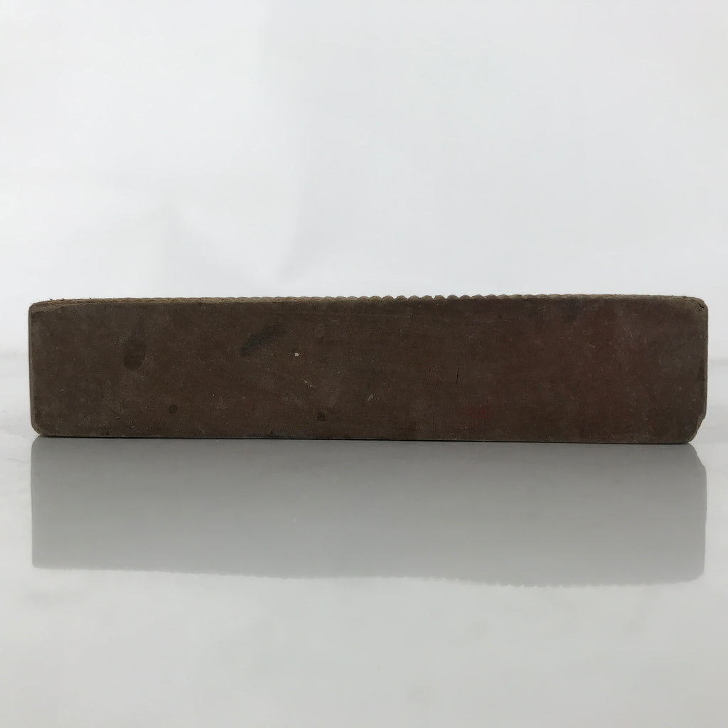 Japanese Wood Carved Kashigata Cake Mold Wagashi Line Pattern Back Plate Kg649
