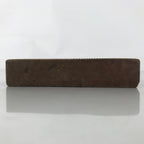 Japanese Wood Carved Kashigata Cake Mold Wagashi Line Pattern Back Plate Kg649