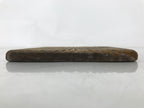 Japanese Wood Carved Kashigata Cake Mold Wagashi Line Pattern Back Plate Kg670