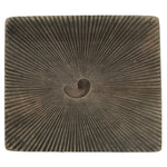 Japanese Wood Carved Kashigata Cake Mold Wagashi Line Pattern Back Plate Kg682