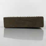 Japanese Wood Carved Kashigata Cake Mold Wagashi Line Pattern Back Plate Kg767