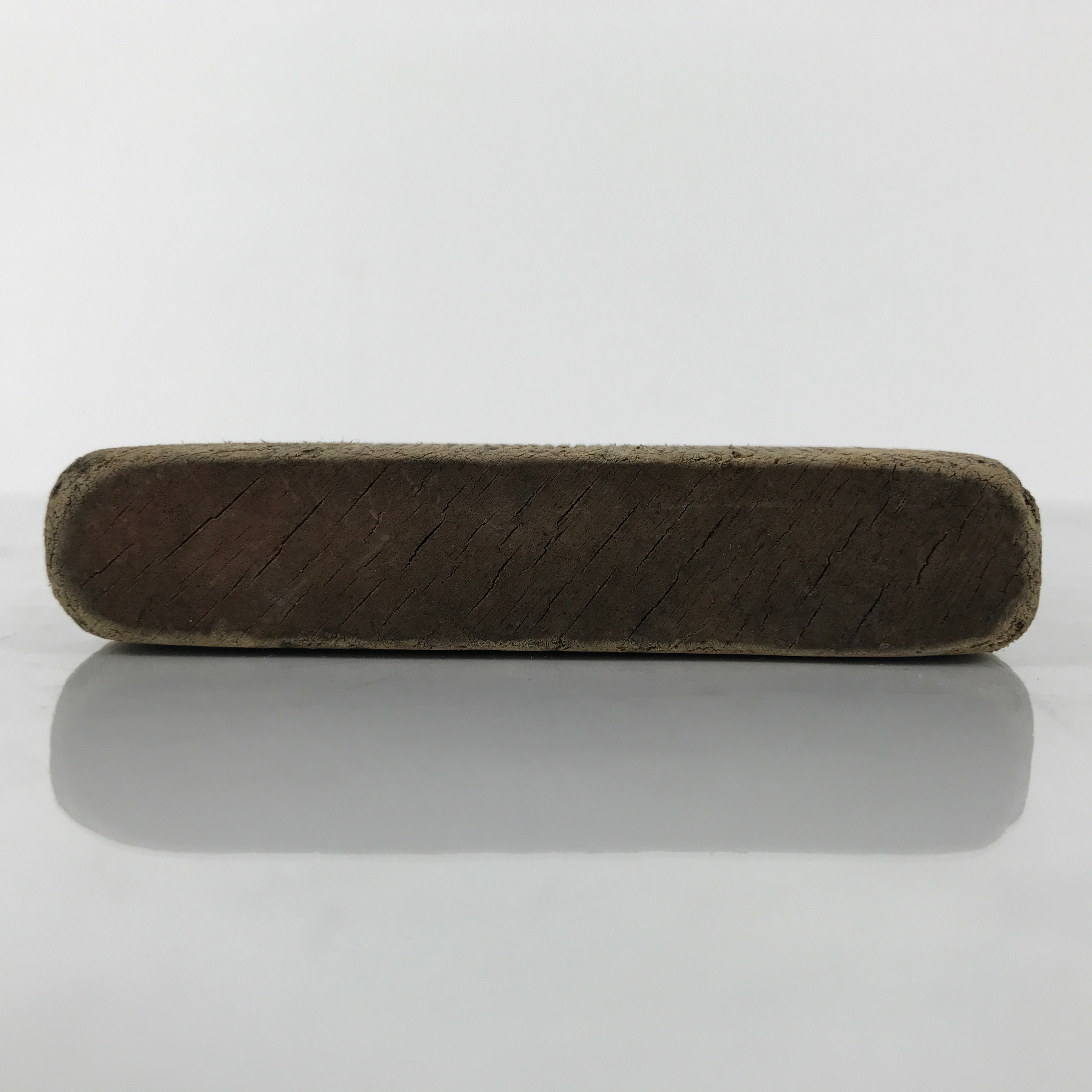 Japanese Wood Carved Kashigata Cake Mold Wagashi Line Pattern Back Plate Kg768