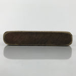 Japanese Wood Carved Kashigata Cake Mold Wagashi Line Pattern Back Plate Kg768