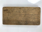 Japanese Wood Carved Kashigata Cake Mold Wagashi Line Pattern Back Plate Kg768
