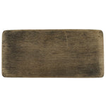 Japanese Wood Carved Kashigata Cake Mold Wagashi Line Pattern Back Plate Kg768