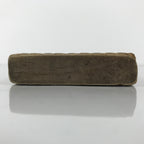 Japanese Wood Carved Kashigata Cake Mold Wagashi Line Pattern Back Plate Kg775
