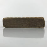 Japanese Wood Carved Kashigata Cake Mold Wagashi Line Pattern Back Plate Kg775