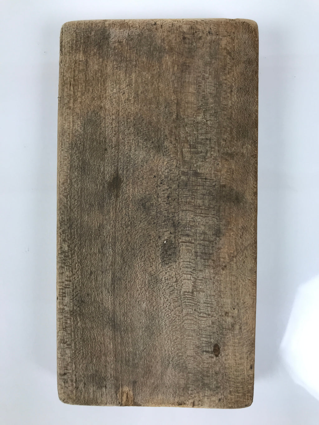 Japanese Wood Carved Kashigata Cake Mold Wagashi Line Pattern Back Plate Kg775