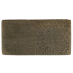 Japanese Wood Carved Kashigata Cake Mold Wagashi Line Pattern Back Plate Kg775