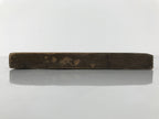 Japanese Wood Carved Kashigata Cake Mold Wagashi Line Pattern Back Plate Kg796
