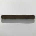 Japanese Wood Carved Kashigata Cake Mold Wagashi Lotus Leaf Back Plate Kg752