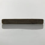 Japanese Wood Carved Kashigata Cake Mold Wagashi Lotus Leaf Back Plate Kg752