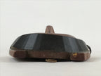 Japanese Wood Carving Noh Mask Kagura Face Vtg Kidoairaku Kyogen Gigaku OM37