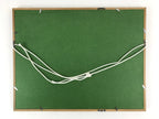 Japanese Wood Framed Katagami Vtg Kimono Stencil Traditional Zen Garden FR13